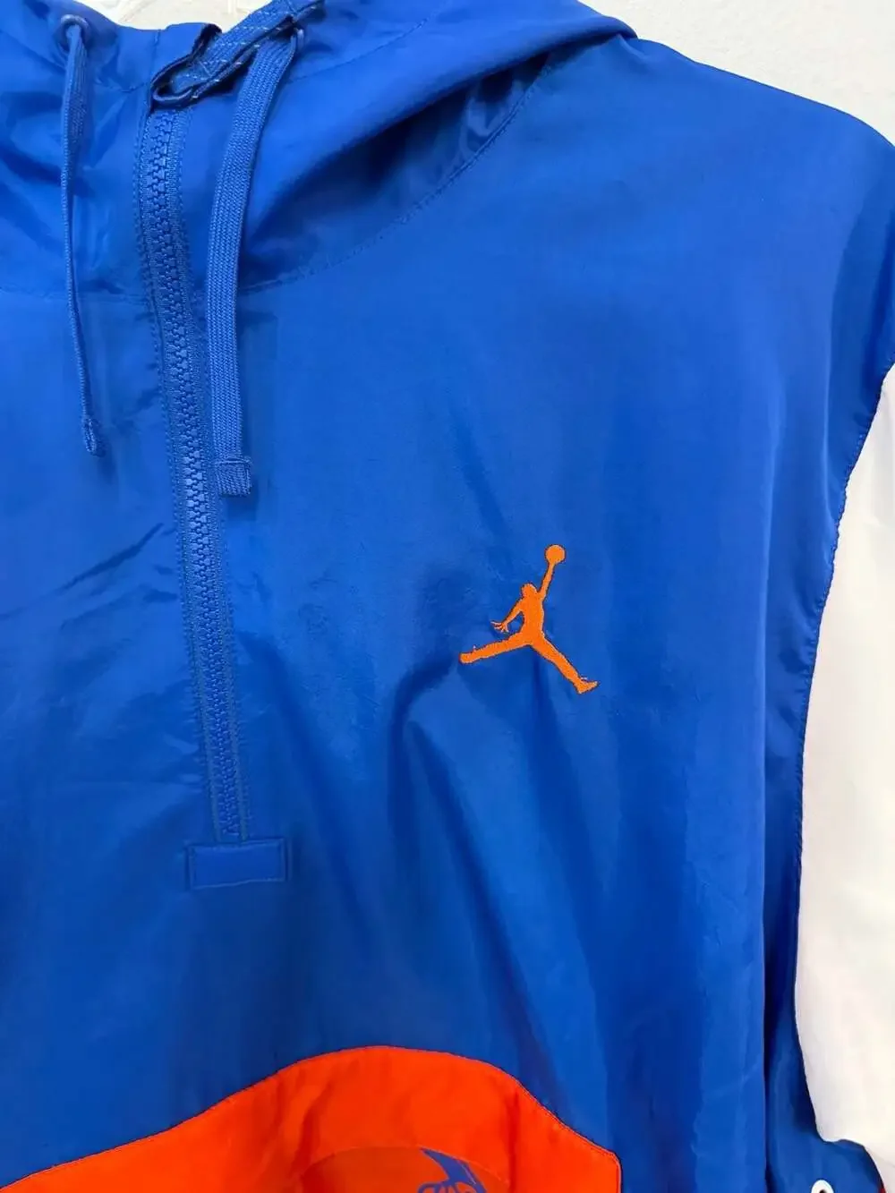 Jordan Brand Florida Gators Colorblock Anorak Quarter-Zip Jacket